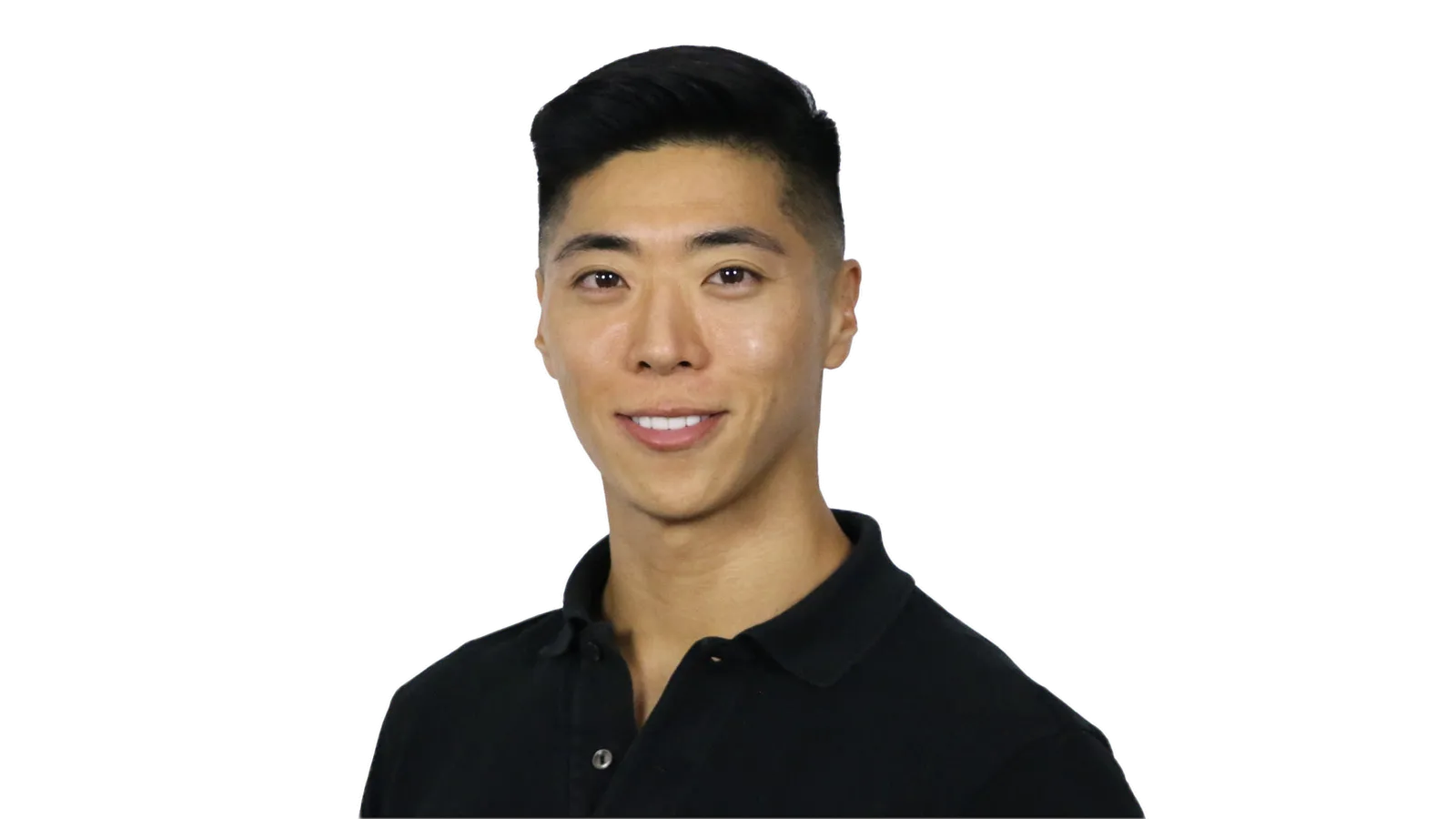 Calvin Iwata in a black polo shirt, the headshot published on his UC Berkeley School of Information profile
